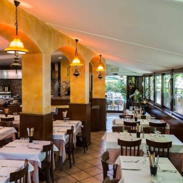 La Villetta restaurant in Milan